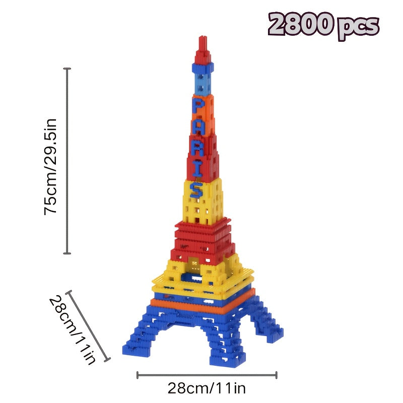 Bunte Eiffelturm | Bausteine