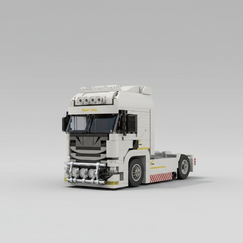 Weißer Truck | Bausteine