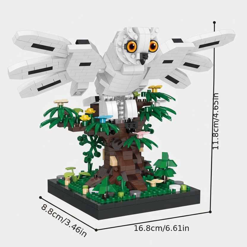 Eule im Baum | Bausteine