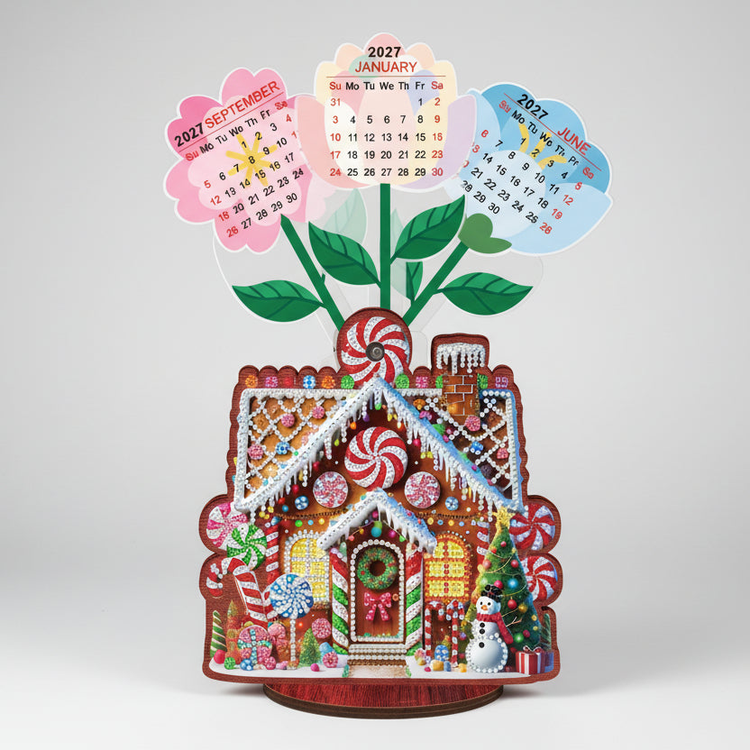 Weihnachtshaus | Kalender | Diamond Painting
