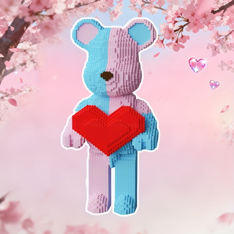 Blau-Rosa Bär | Bausteine