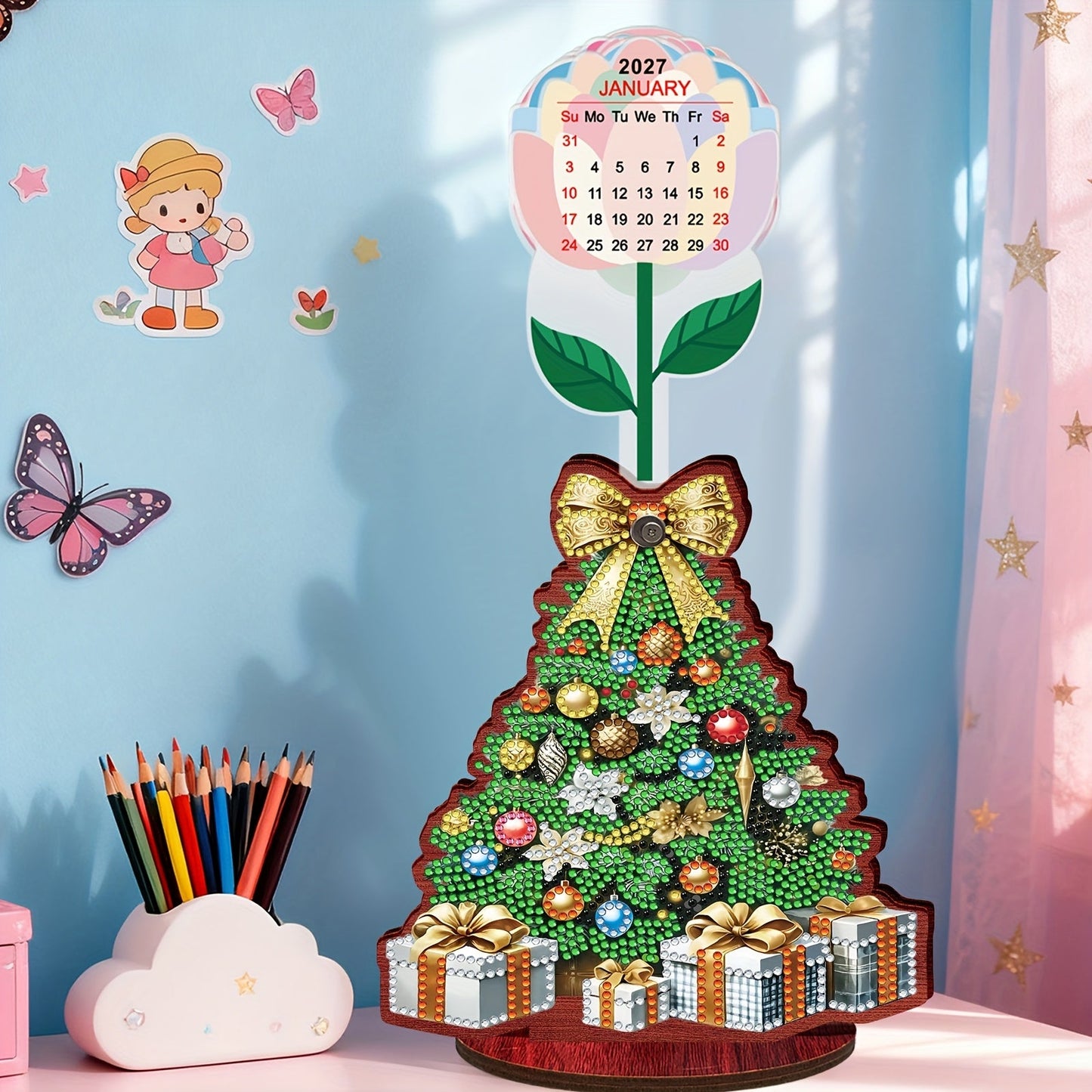Weihnachtsbaum | Kalender | Diamond Painting