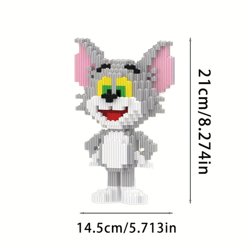 Süße Katze & Maus | Bausteine