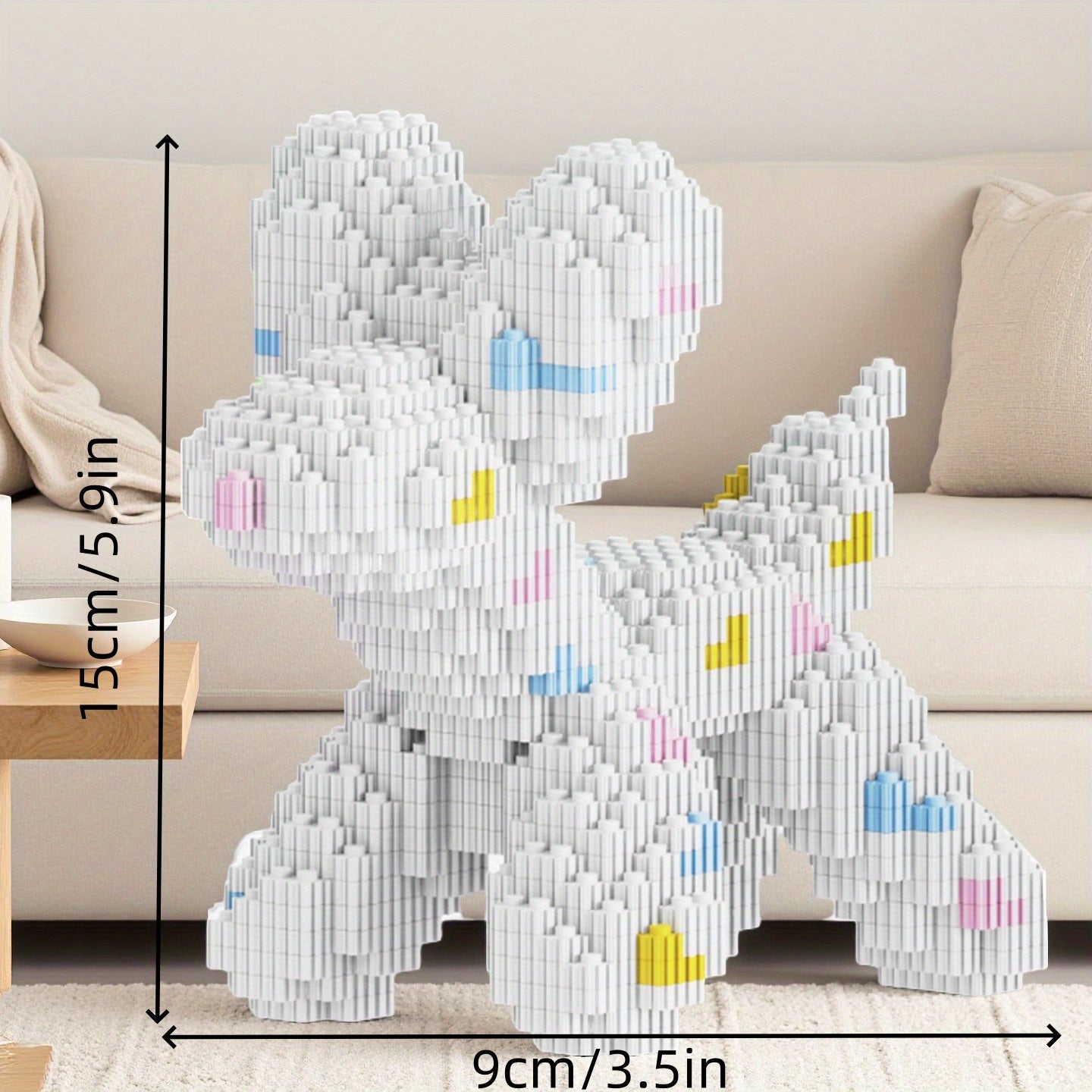 Ballonhund mit Streifen | Bausteine