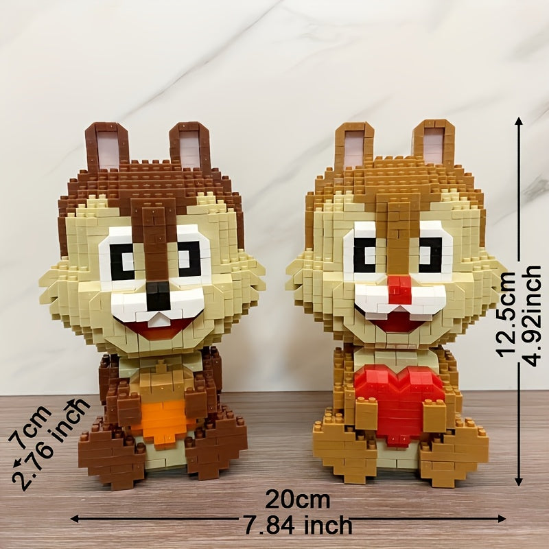 Eichhörnchen mit Herz | Bausteine