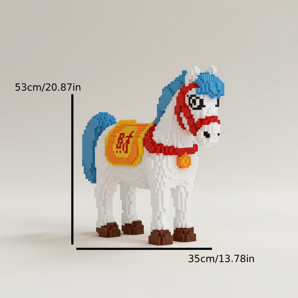 Weißes Pferd | Bausteine