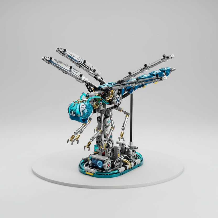 Bewegliche Libelle | Bausteine