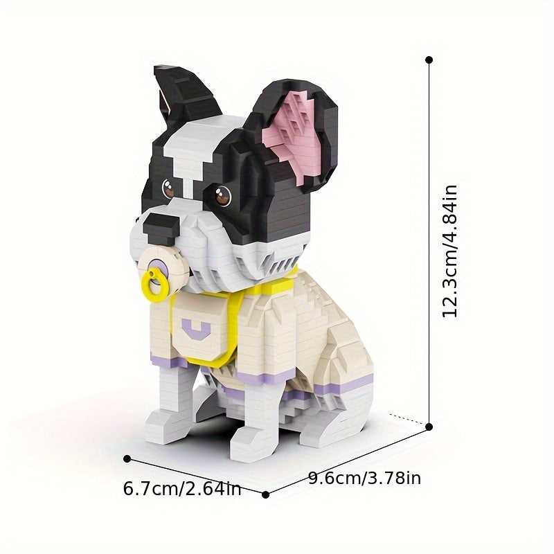 Welpe mit Schnuller | Bausteine
