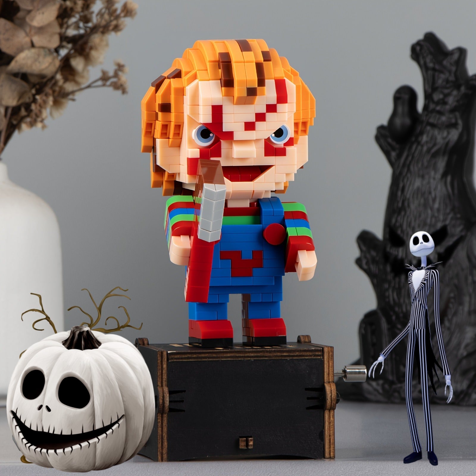 Halloween-Holzfäller | Bausteine