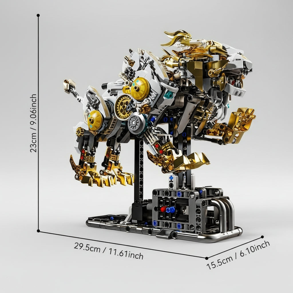 Bewegender Löwe | Bausteine
