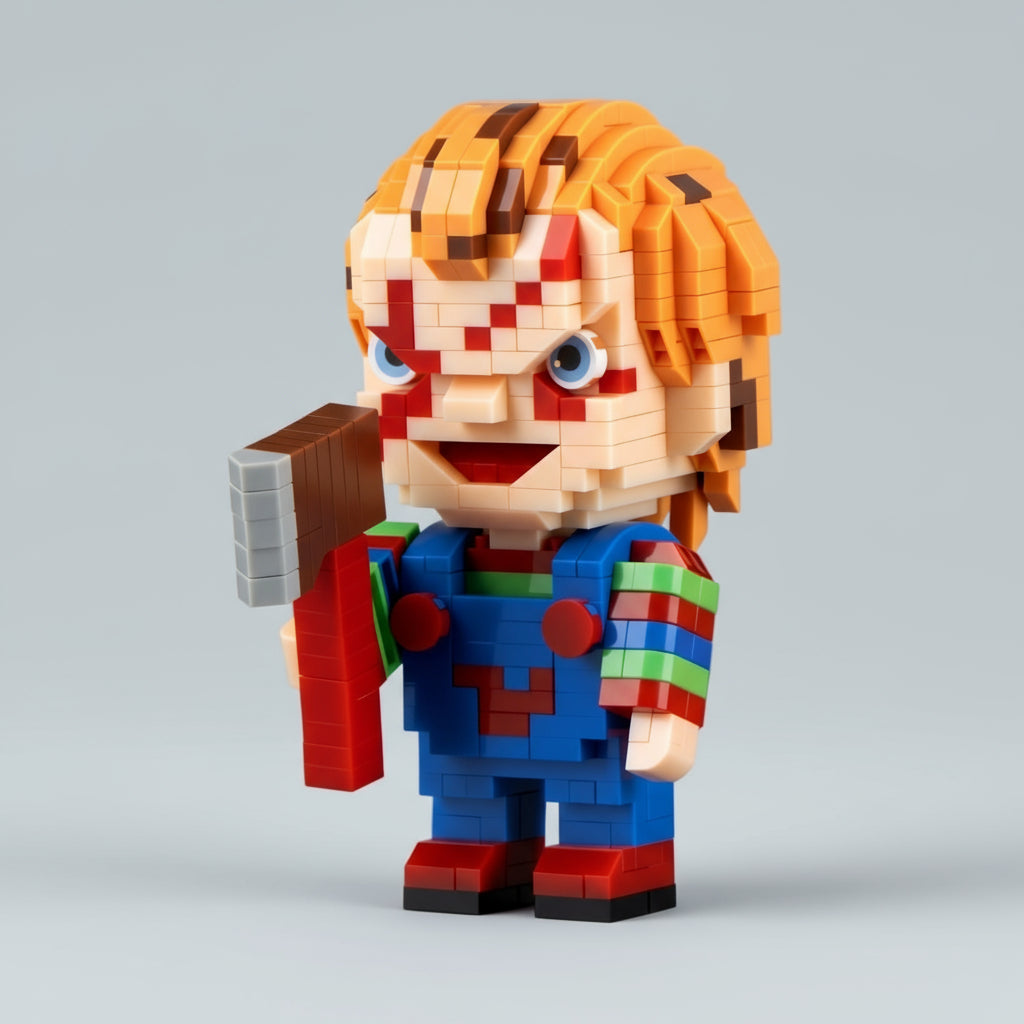 Halloween-Holzfäller | Bausteine