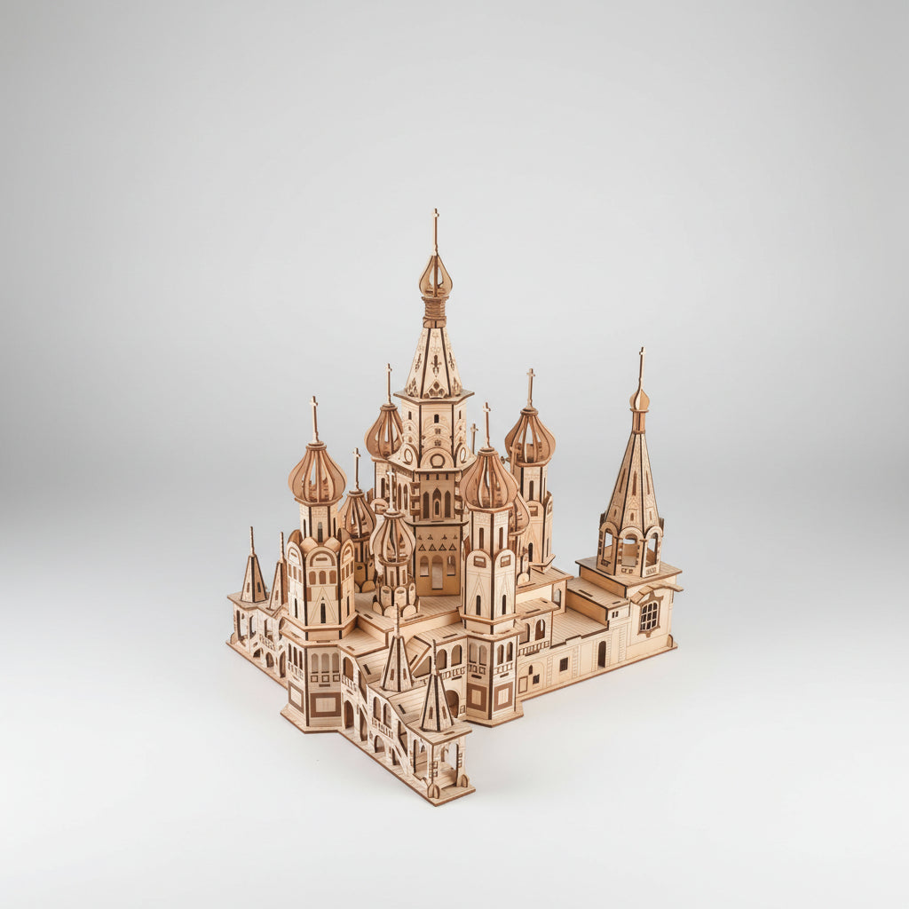 St. Basilius Kathedrale | 3D Puzzle