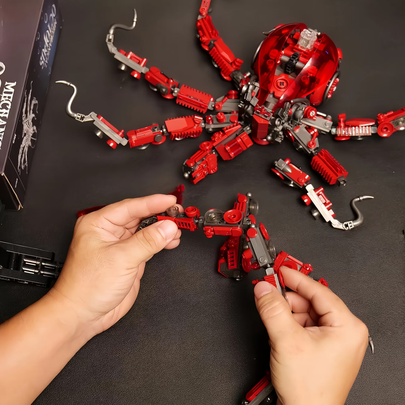 Beweglicher Oktopus | Bausteine