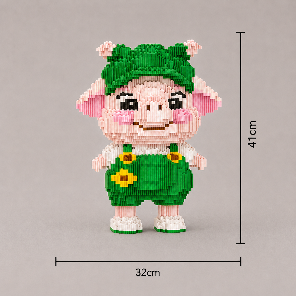Fröhliches Schweinchen | Bausteine