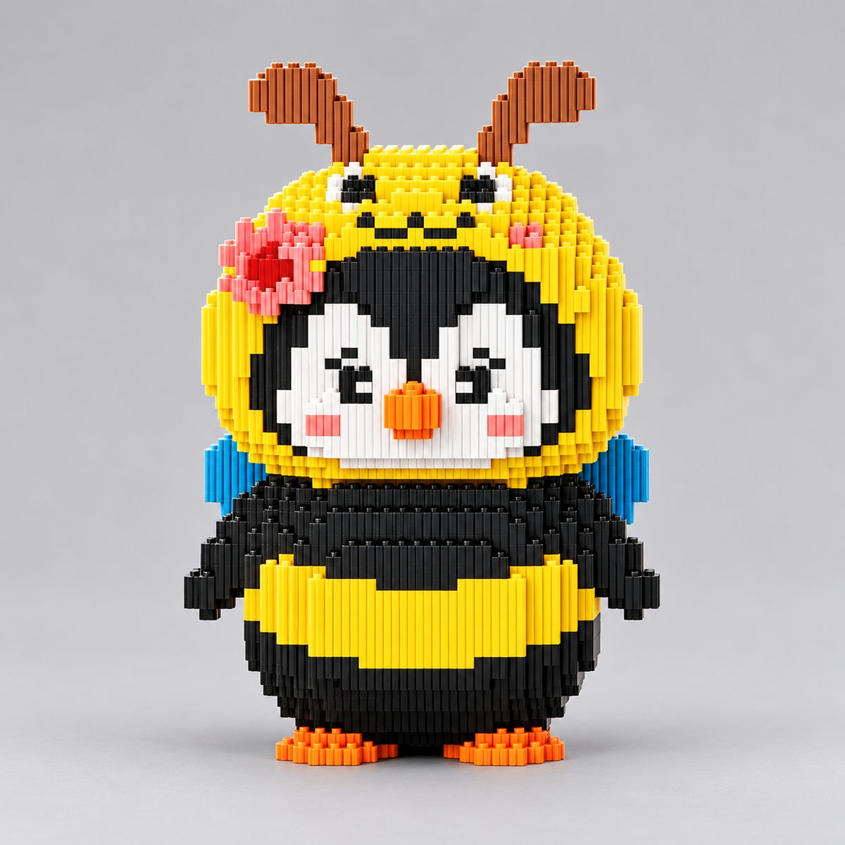 Pinguin als Biene | Bausteine