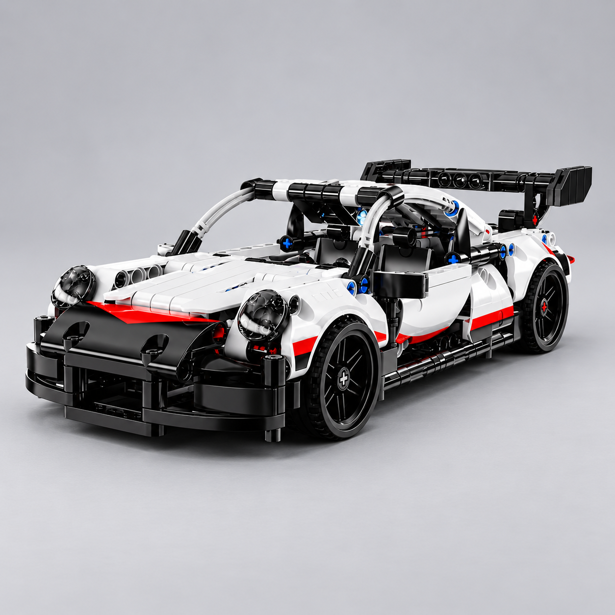 Weißer Supersportwagen | Bausteine