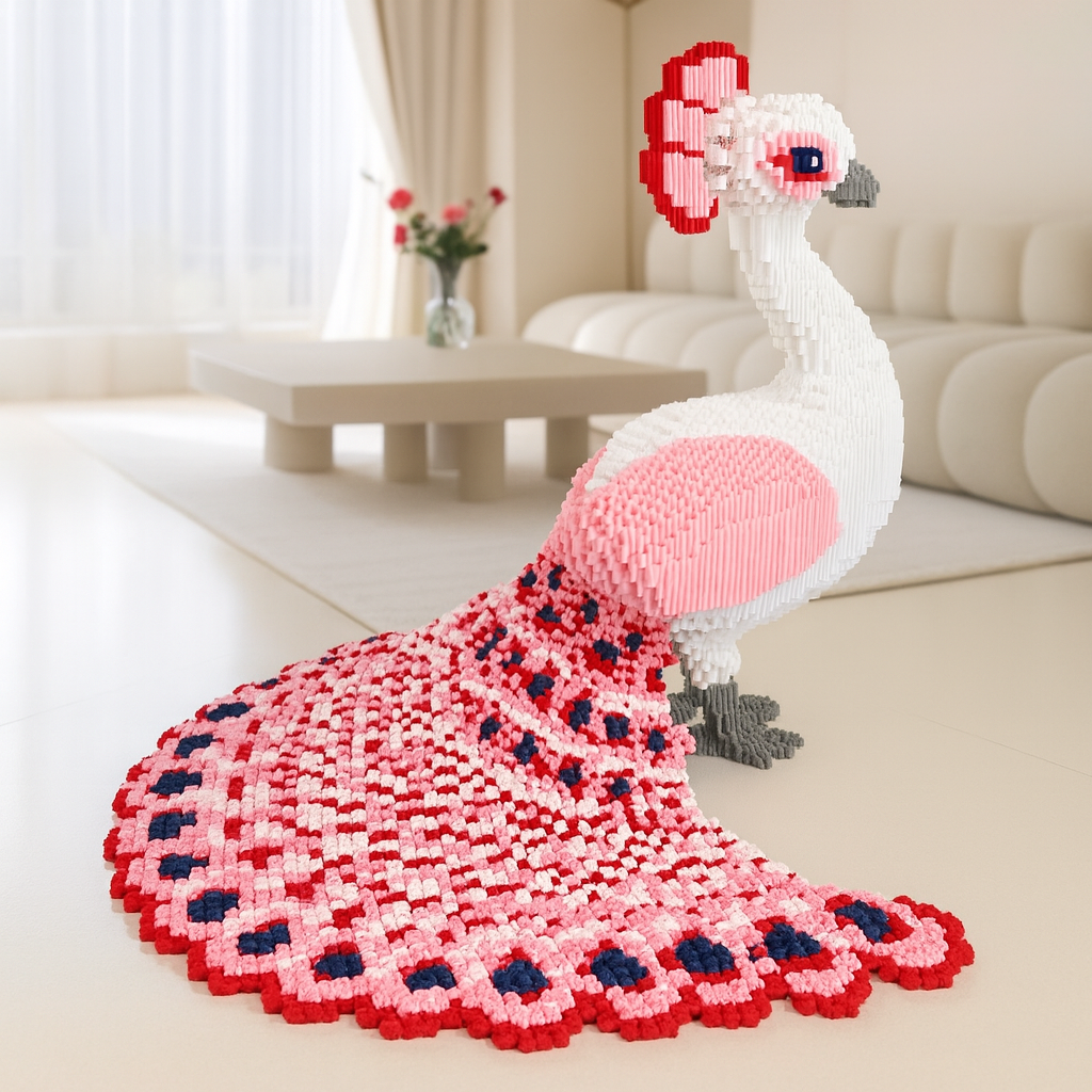 MEGA Prächtiger Pfau | Bausteine