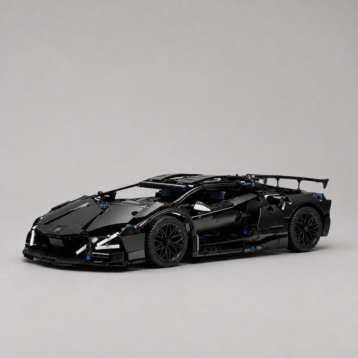 Schwarzer Supersportwagen | Bausteine