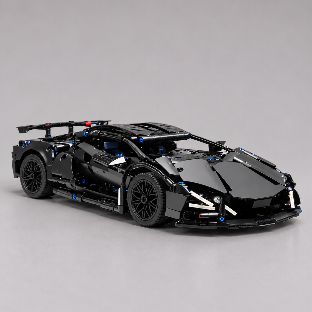 Schwarzer Supersportwagen | Bausteine