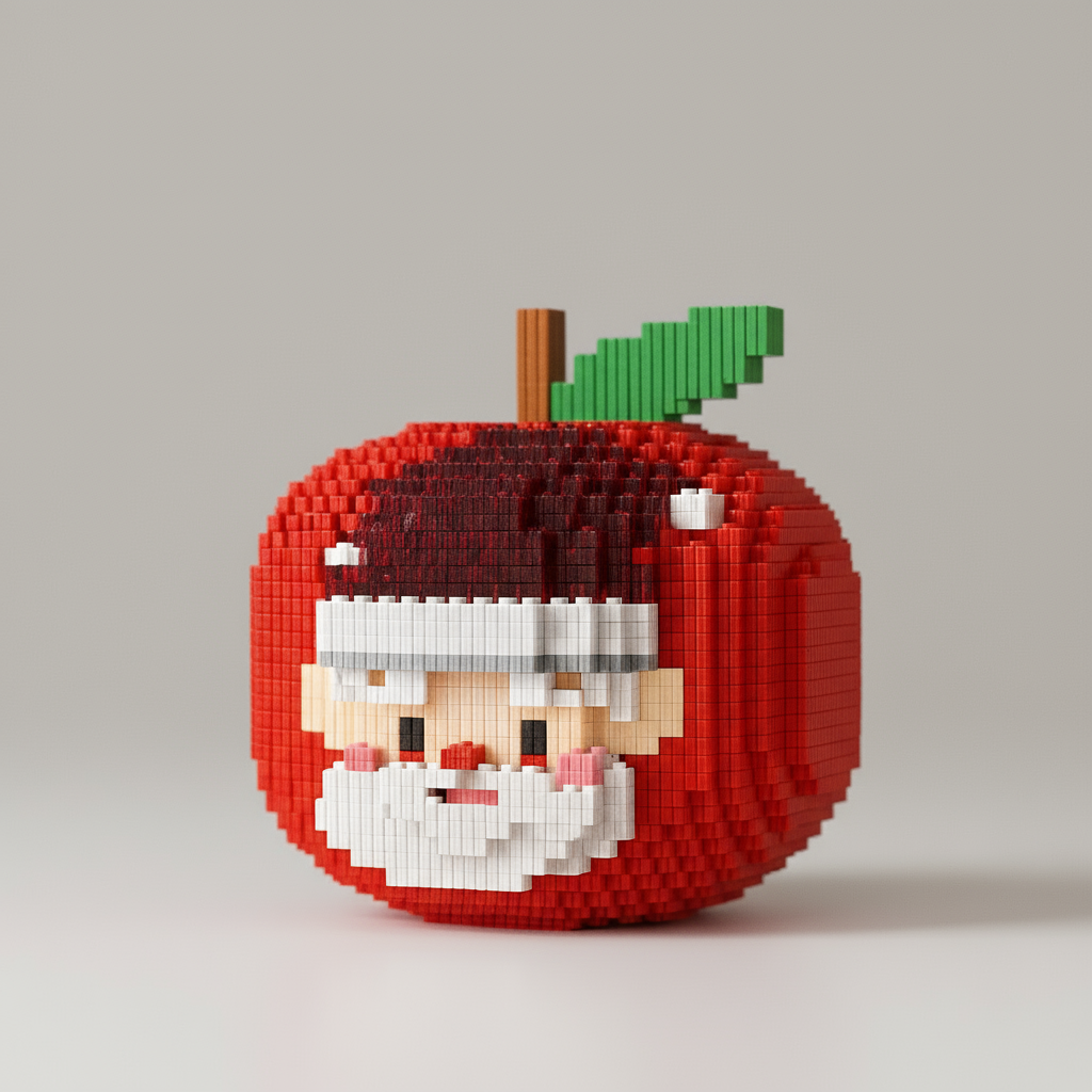 Weihnachtsapfel | Bausteine