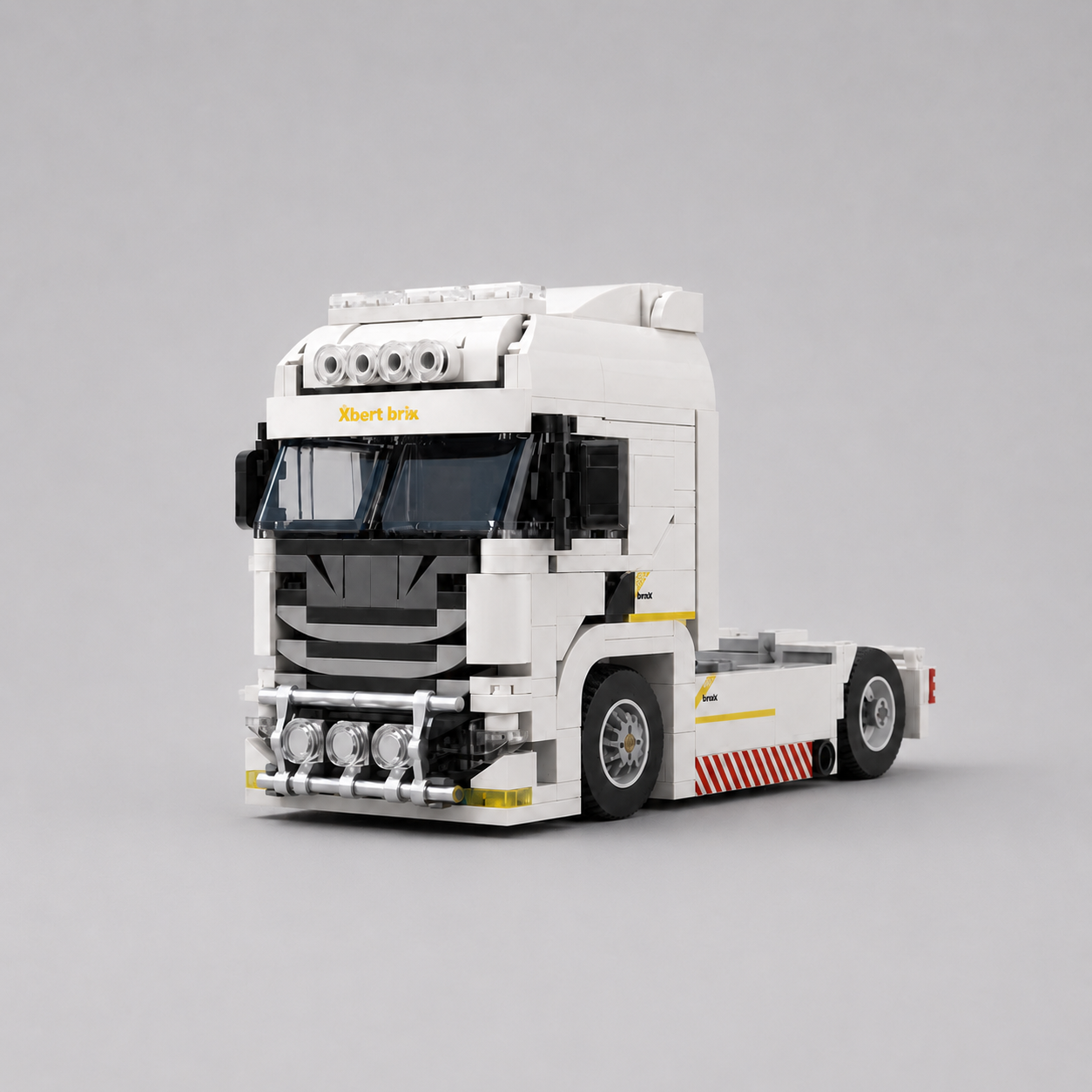 Weißer Truck | Bausteine
