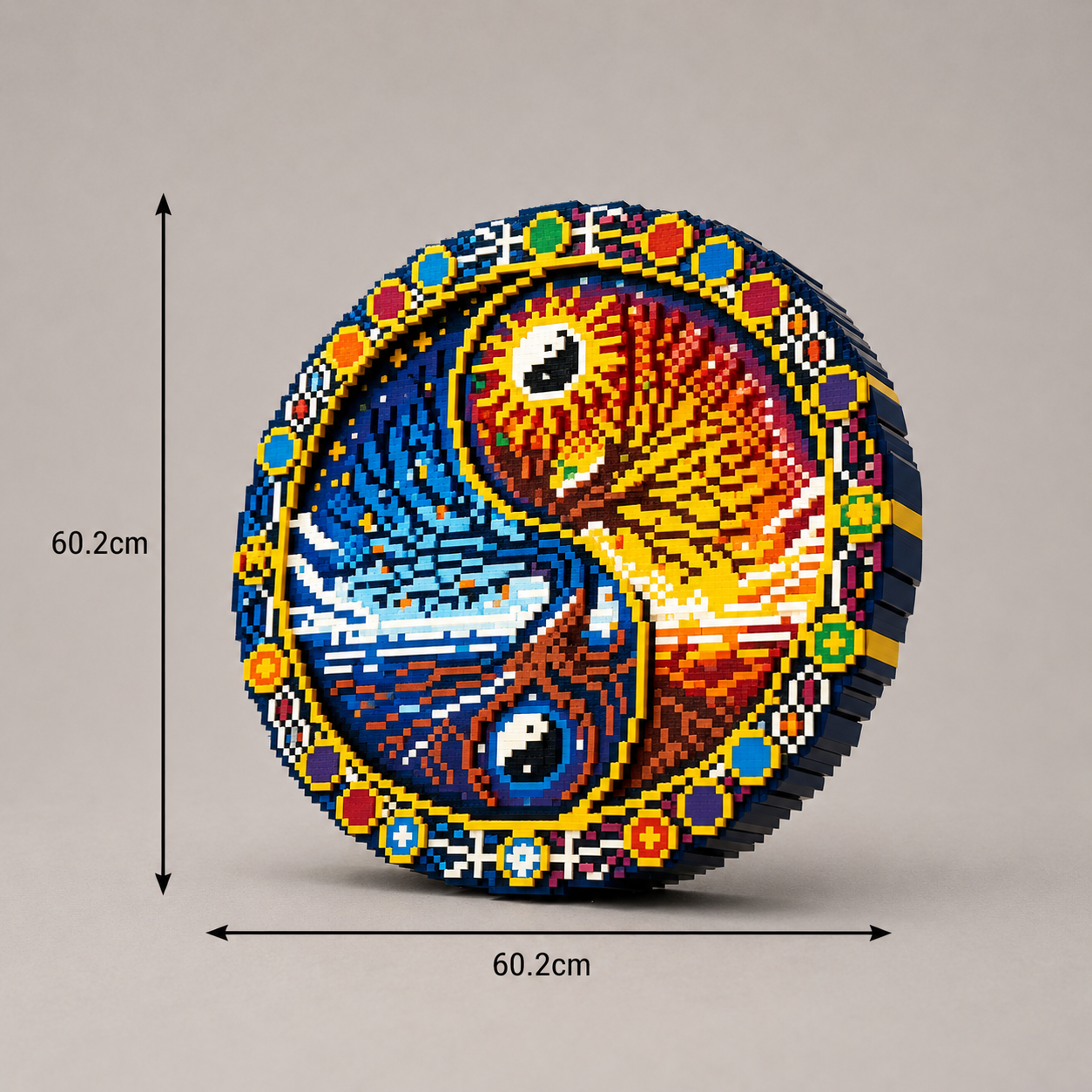 MEGA Yin-Yang-Puzzle | Bausteine