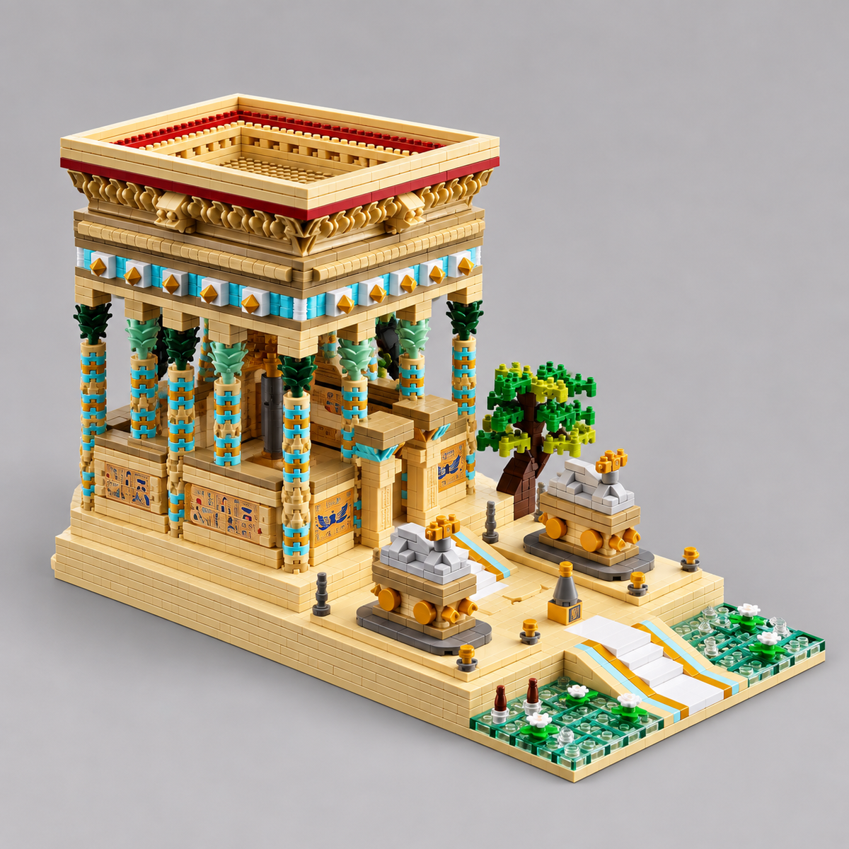Ägyptischer Tempel | Bausteine