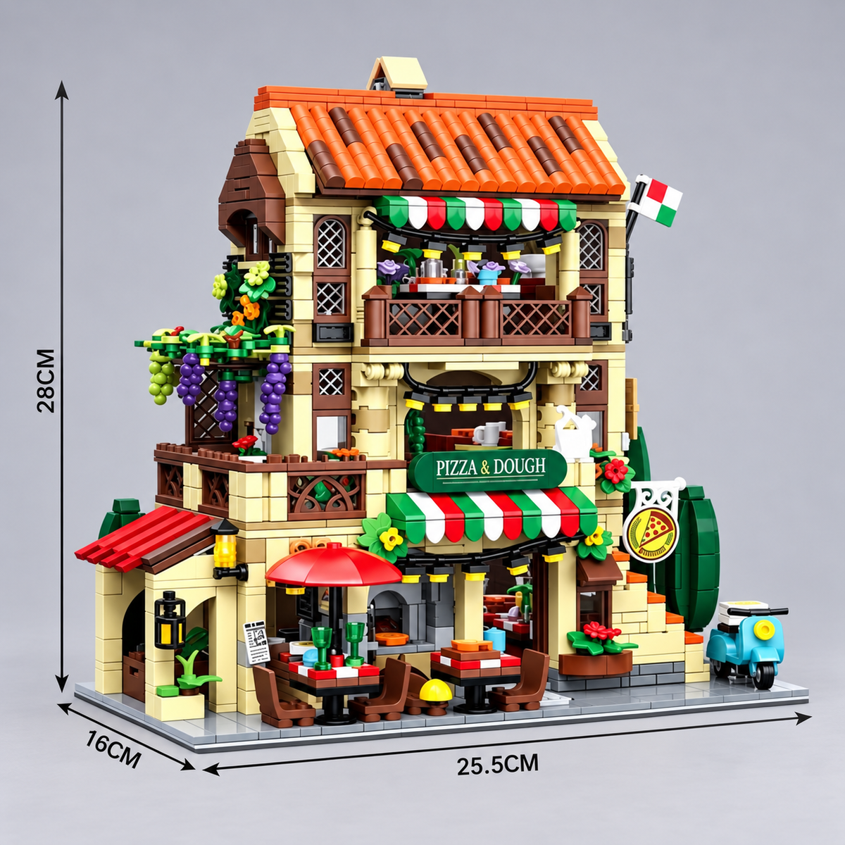 Italienisches Restaurant | Bausteine