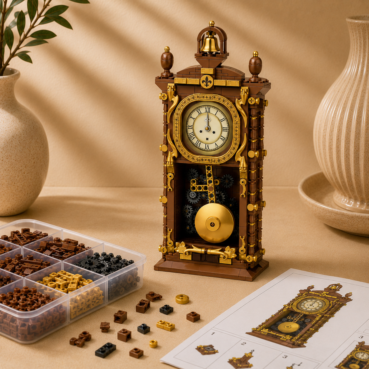 Klassische Uhr | Bausteine