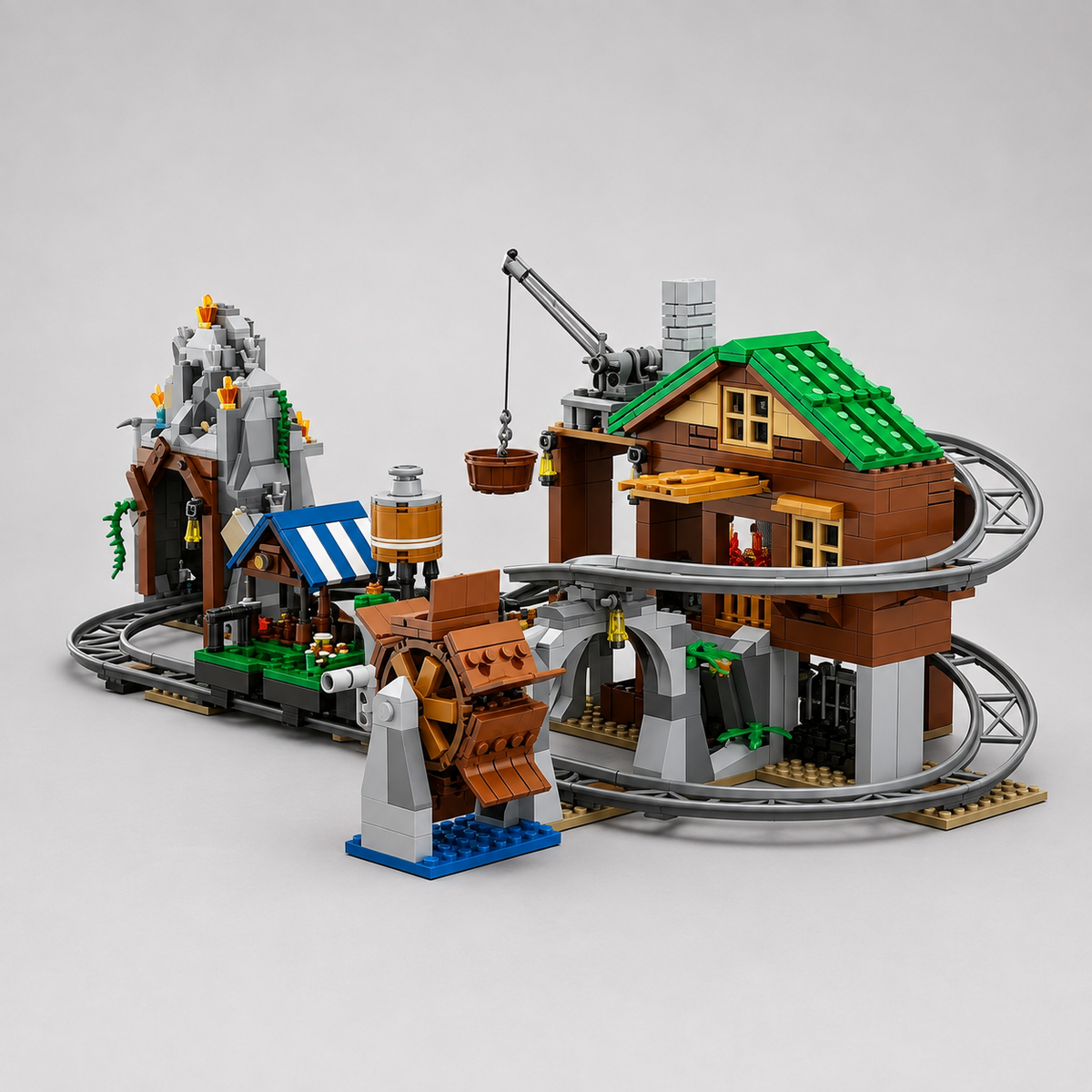 Mega Achterbahn | Bausteine