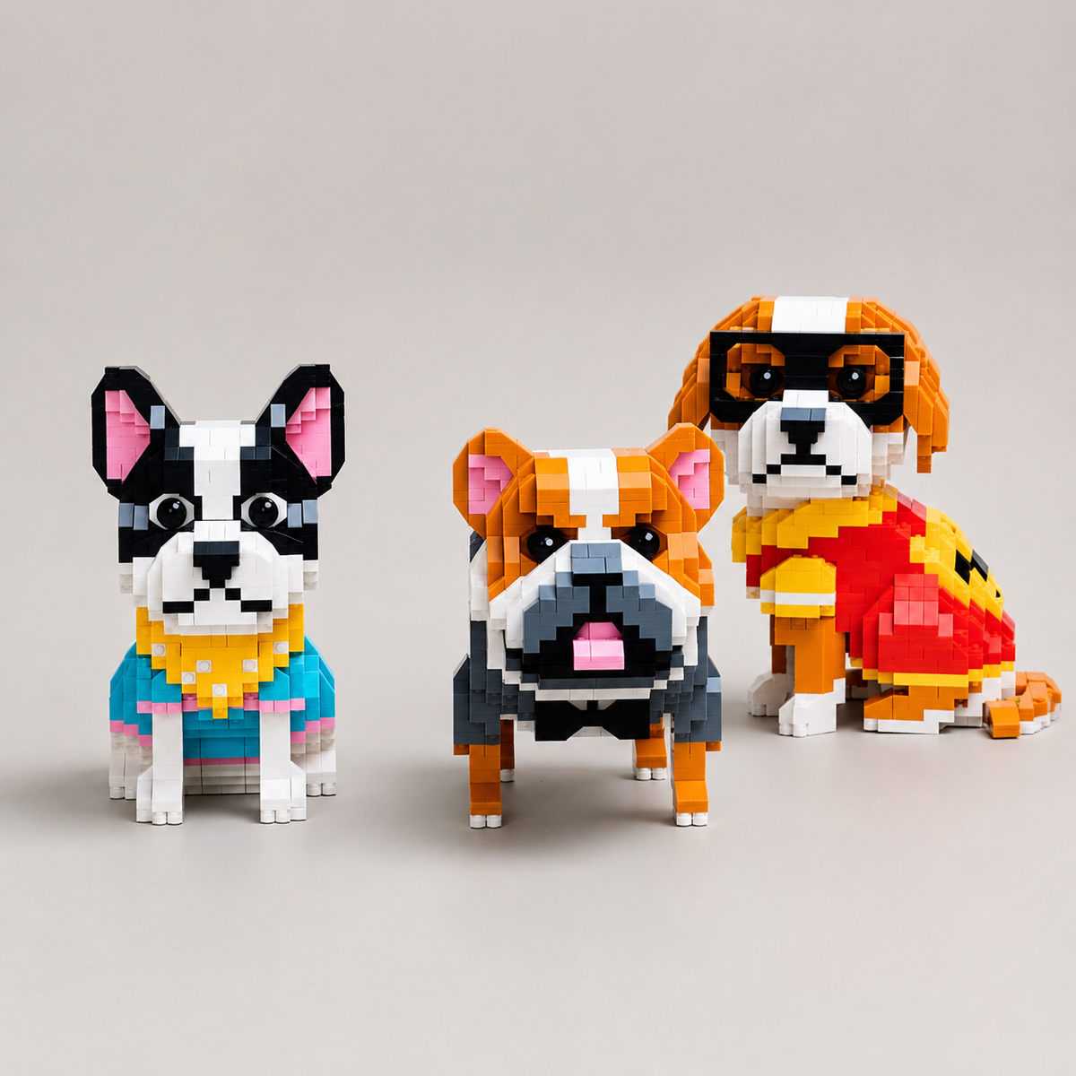 Französische Bulldogge | Bausteine