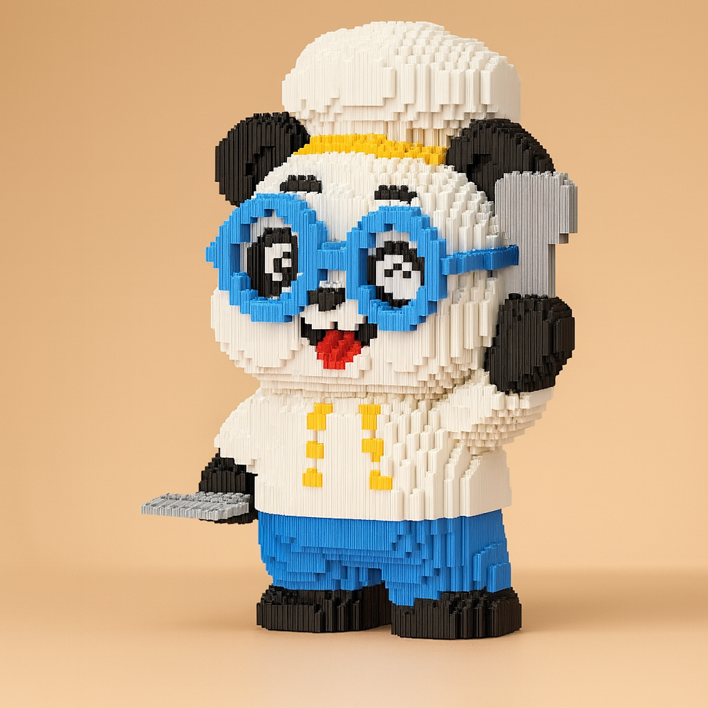 Bäcker-Panda | Bausteine