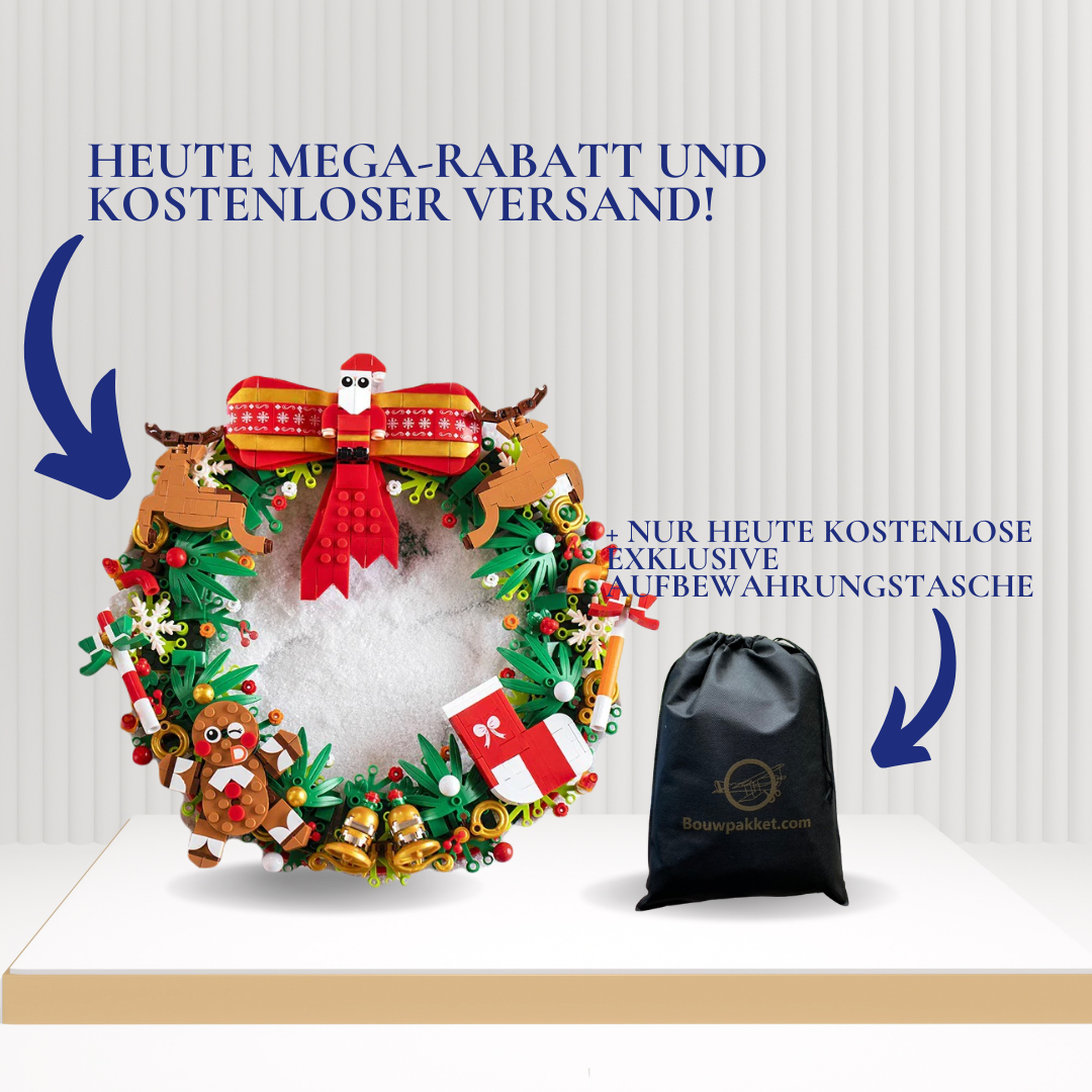 Schöner Weihnachtskranz