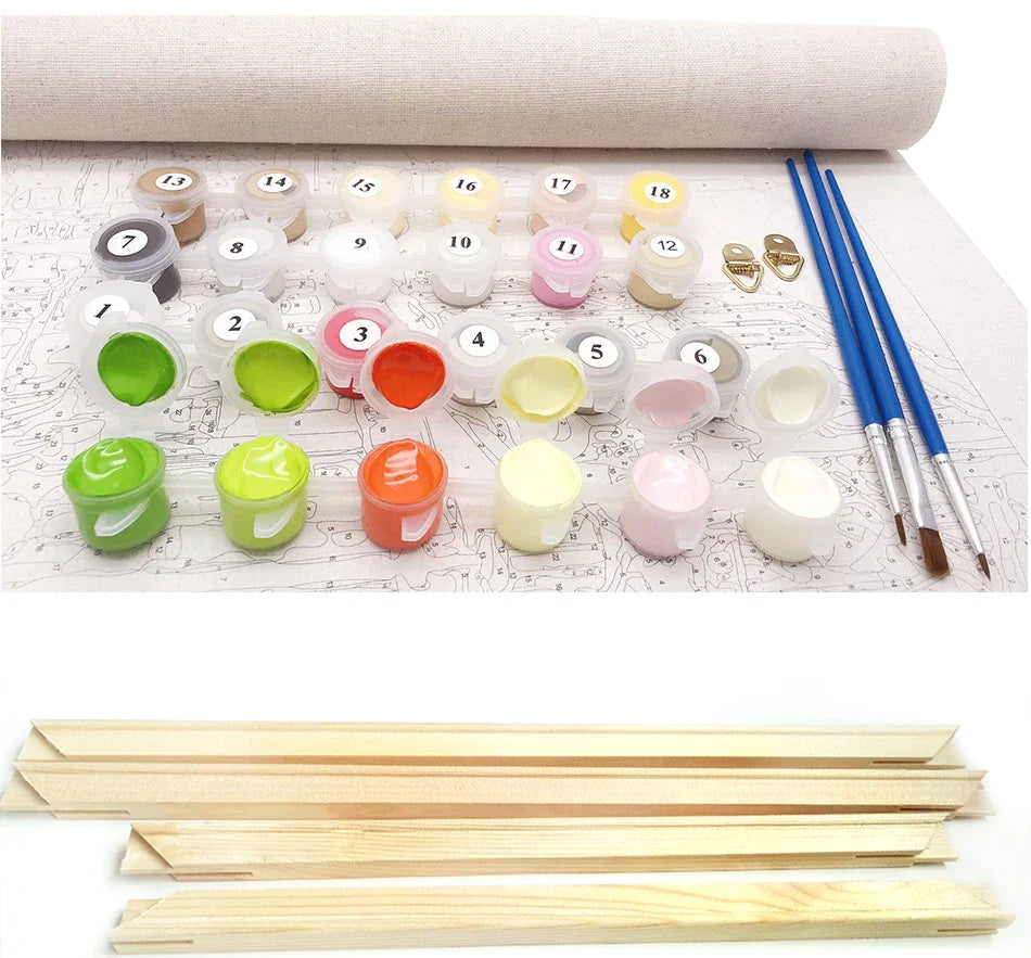 Ballerina | Malen nach Zahlen