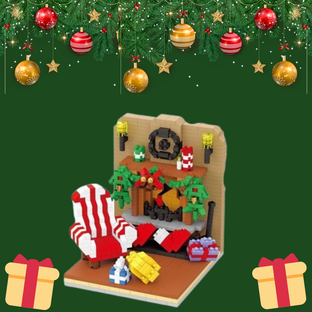 Weihnachtsschornstein | Morgen zu Hause