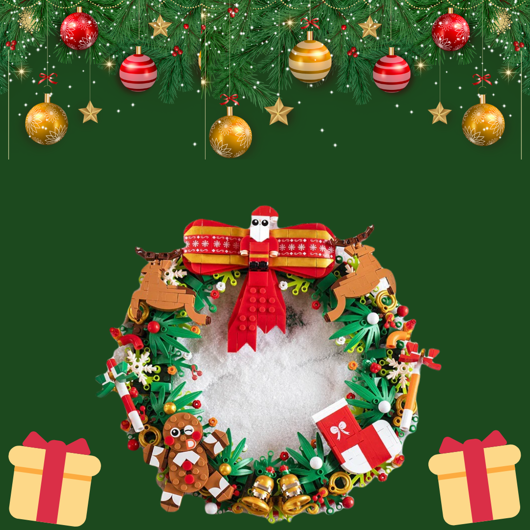 Schöner Weihnachtskranz