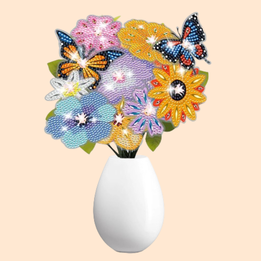 Prächtiger Blumenstrauß | Diamond Painting