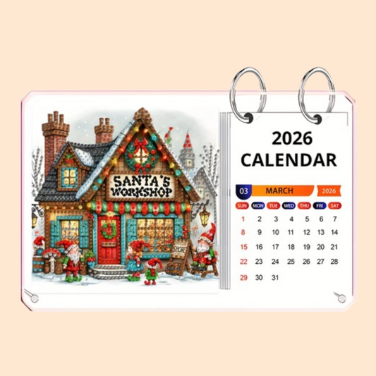 Weihnachtsladen | Aufstellkalender | Diamond Painting