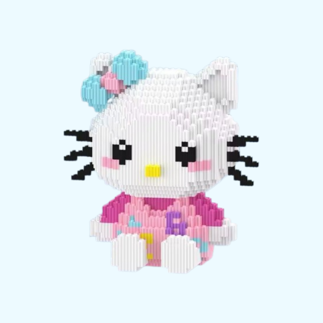 Sitzende Hello Kitty  | Bausteine