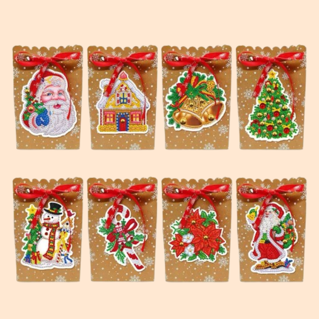 Weihnachts-Süßigkeitstüten | Diamond Painting