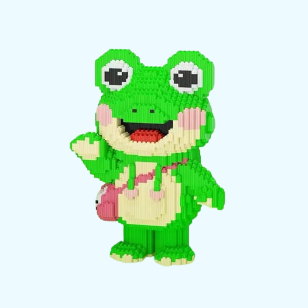Fröhlicher Frosch