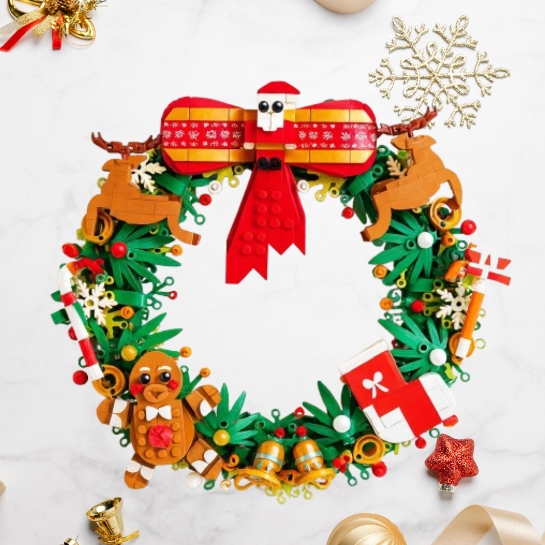 Weihnachtskranz | Bausteine