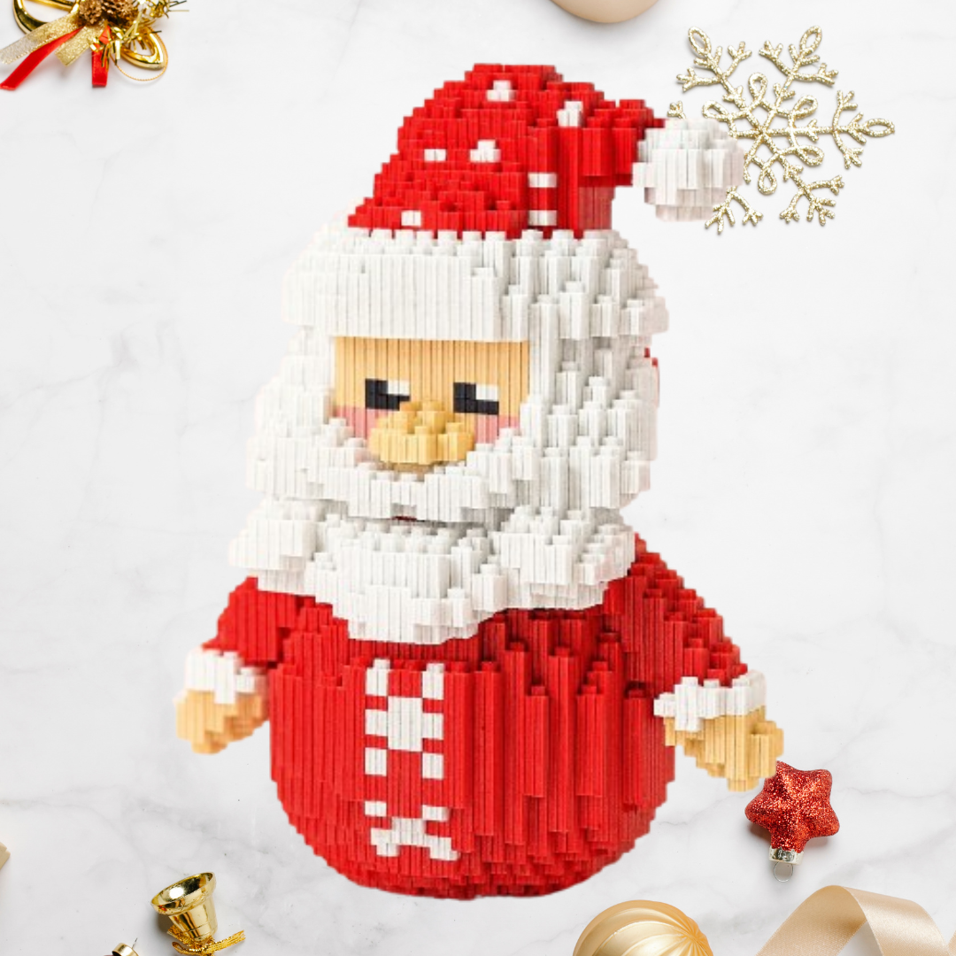 Lustiger Weihnachtsmann | Bausteine