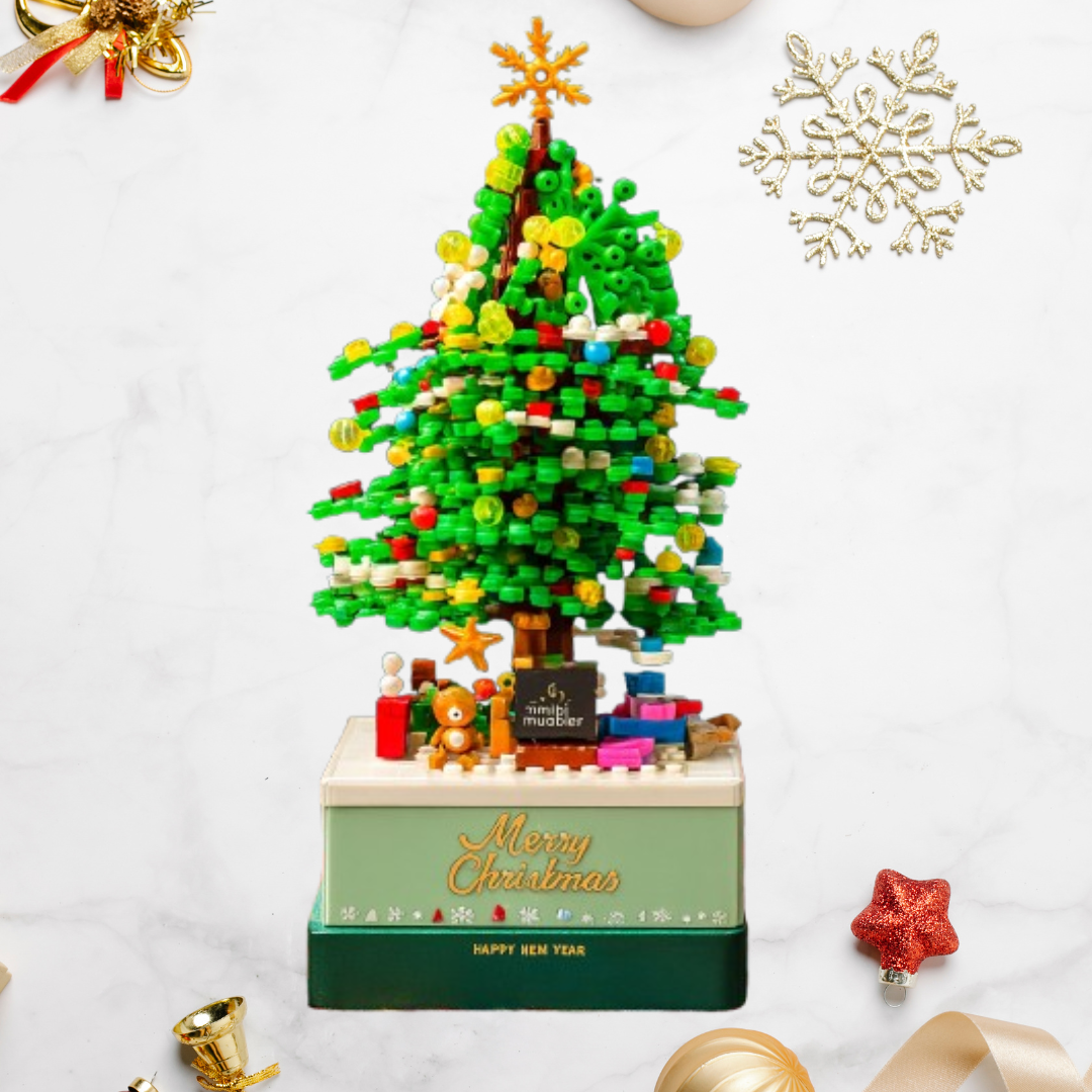 Großer Weihnachtsbaum | Bausteine