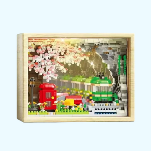 Wandgemälde | Bausteine