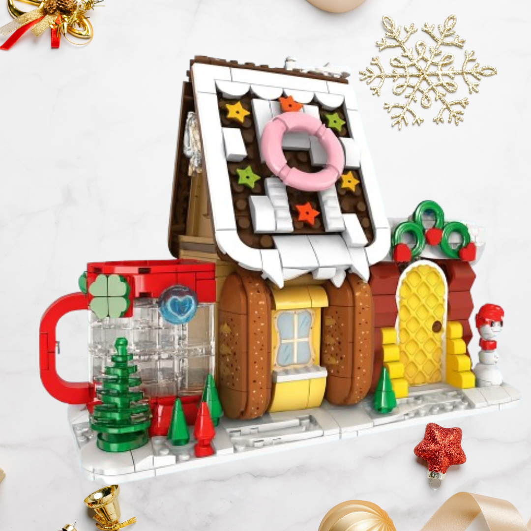 Kuchenhaus Stiftehalter | Bausteine