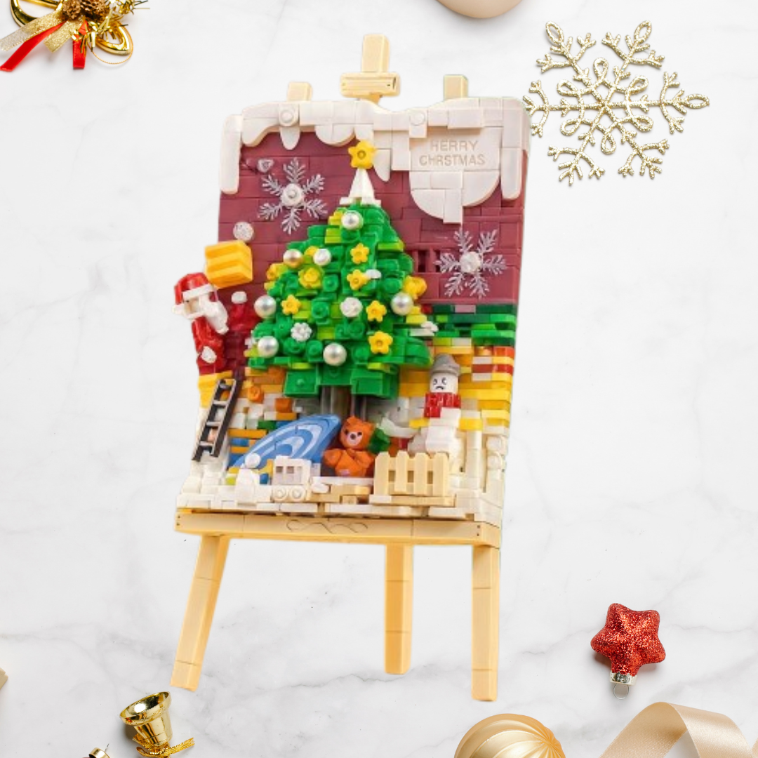 Weihnachtsmalerei | Bausteine