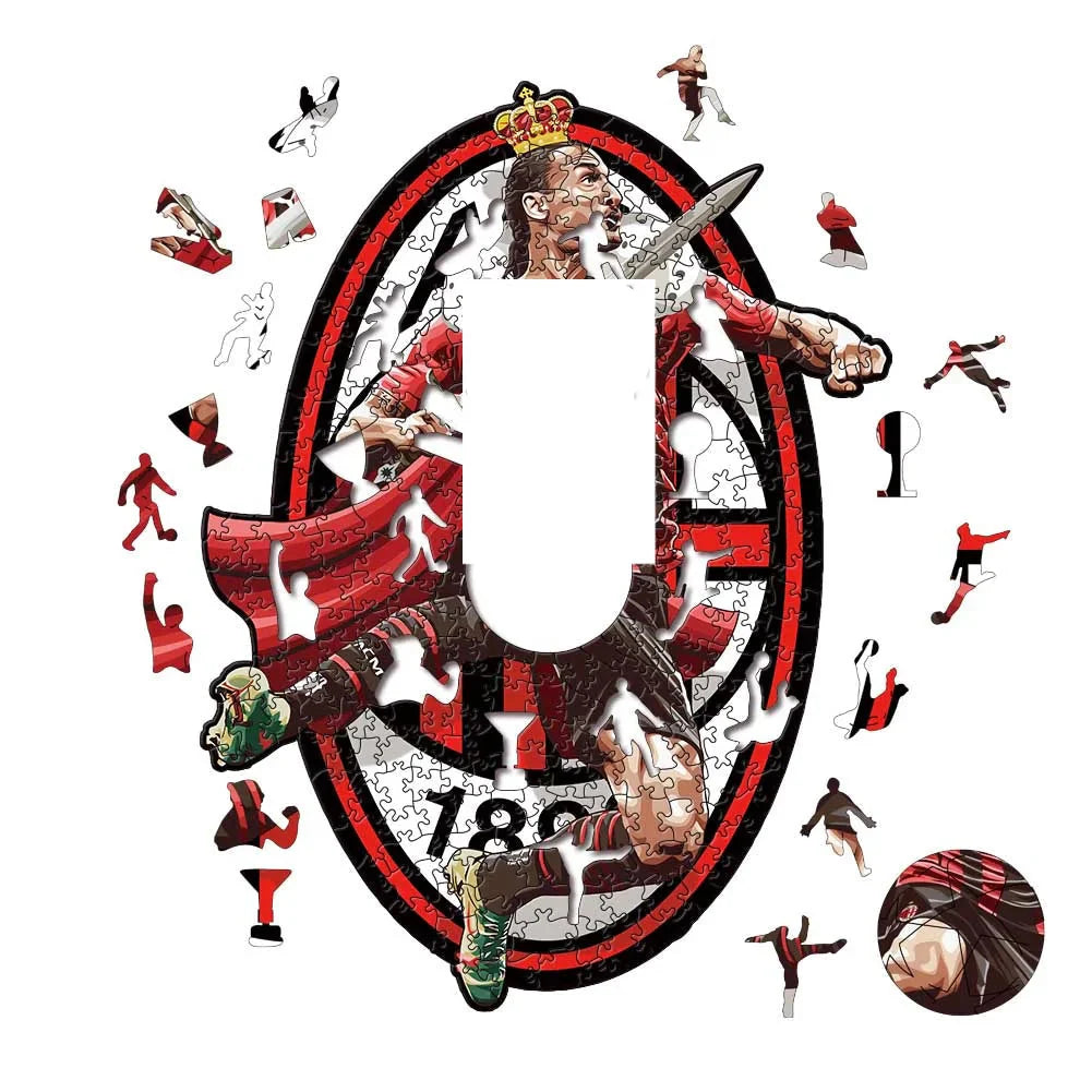 Zlatan Ibrahimović | 2D Holzpuzzle