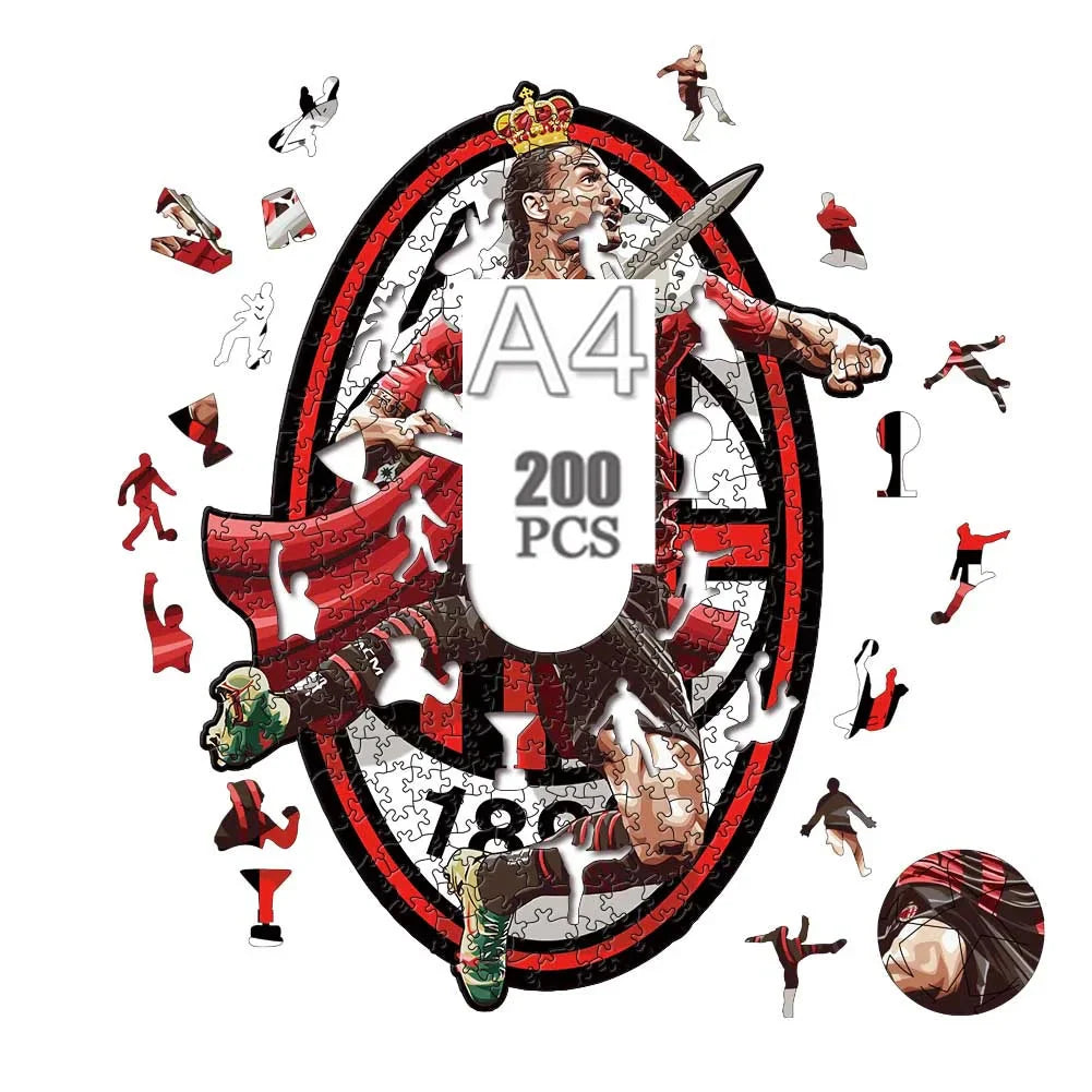 Zlatan Ibrahimović | 2D Holzpuzzle