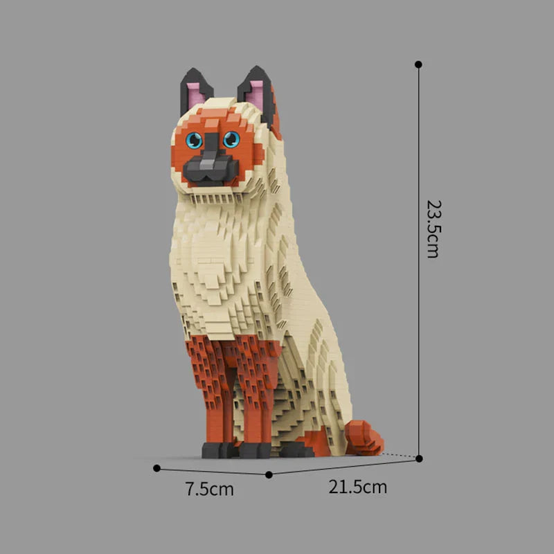 Siamesische Katze | Bausteine